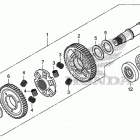 SXS1000M3 Final driven shaft