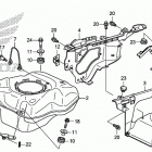 TRX500FA6 Топливный бак
