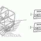 SXS700M4 Наклейки