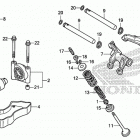SXS700M4 Распределительный вал и клапана