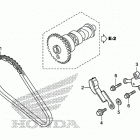 TRX500FE2 Цепь ГРМ и натяжитель