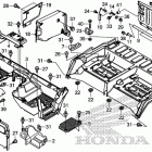 SXS1000M5D Bed plate@rear gate      (sxs1000m5p  /  m5d)