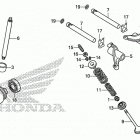 TRX250TE Распределительный вал и клапана