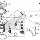 TRX500FM6 Топливный насос