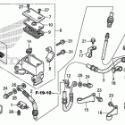 TRX250TE Передний тормозной цилиндр