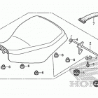 TRX250TE Сидение