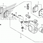 TRX500FE2 Передний суппорт