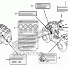 TRX420FA2 Лейбл предостережения