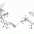 TRX250TE Глушитель