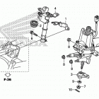 TRX420FA6 Steering shaft (eps)