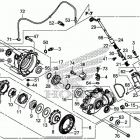 SXS1000M3 Передний редуктор