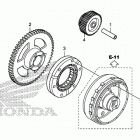 TRX420FA2 Пусковой механизм