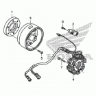 TRX250TE Генератор