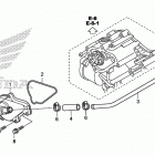 TRX420FA2 Крышка водяной помпы