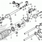 SXS1000M3 Gearshift fork           (transmission)