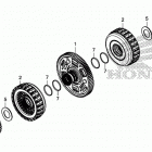 SXS1000M3 Сцепление