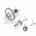 TRX250TE Пусковой механизм