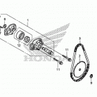 TRX250X Масляный насос