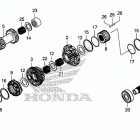 SXS1000M3 Final drive shaft