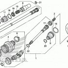 SXS700M4 Карданный вал
