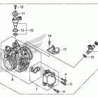 SXS700M4 Корпус Дросселя