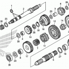 TRX420FA2 Трансмиссия 1