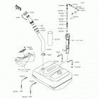 Ultra 310LX (JT1500-MFF) Топливный бак