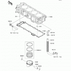 STX-15F (JT1500-AEF) Цилиндр(ы) /  поршень
