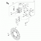 KLX140 (KLX140-AFF) Передний тормоз