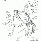 Ninja 1000 ABS Крепление двигателя
