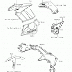 Ninja 1000 ABS Decals(blue)(mef)
