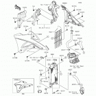 KX85 (KX85-CFF) Радиатор