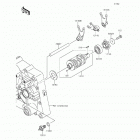 KLX140 (KLX140-AFF) Шестерни   /  вилки переключения