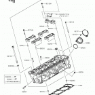 Ninja 1000 ABS Головка цилиндров
