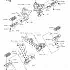 Ninja 1000 ABS Подножки