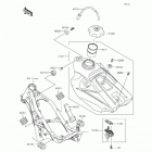 KX100 (KX100-FFF) Топливный бак