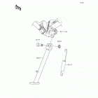 KLX140 (KLX140-AFF) Подножка