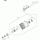 KX250F (KX250ZGF) Переднее колесо