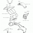Ninja 1000 ABS Decals(red)(cn)(green)(ca,us)(mff)