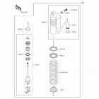 KX85 (KX85-CFF) Амортизатор