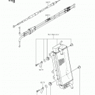 KX250F (KX250ZGF) Тросы управления