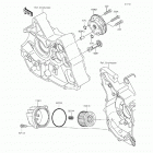 KLX110 (KLX110-CGF) Масляный насос