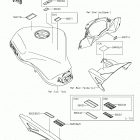 Ninja 1000 ABS Лейбл предостережения