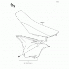 KX85 (KX85-CFF) Сидение