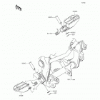 KLX140 (KLX140-AFF) Подножки