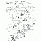 KLX140 (KLX140-AFF) Стартер