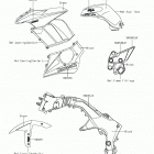 Ninja 1000 ABS Decals(green)(mef)