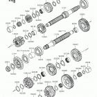 Ninja 1000 ABS Трансмиссия