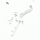 KLX110 (KLX110-CGF) Подножка
