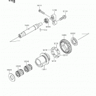 Ninja 1000 ABS Валансирный вал